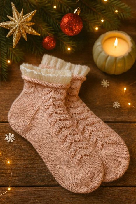 Ръчно плетени чорапи