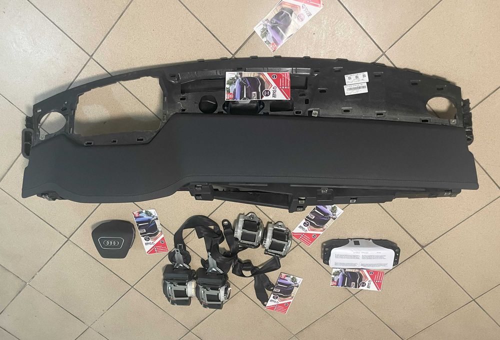 AUDI A6 C8 kit airbag - plansa bord HUD cusatura - centuri siguranta