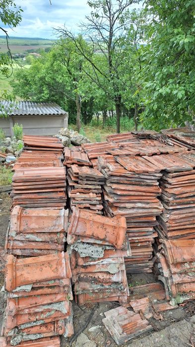 Țiglă ceramică veche, Jimbolia 253, 254 și STAS 6-71 + coame
