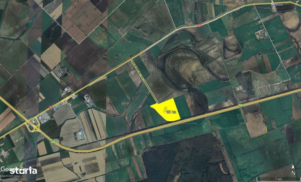 20 ha teren arabil Pecica