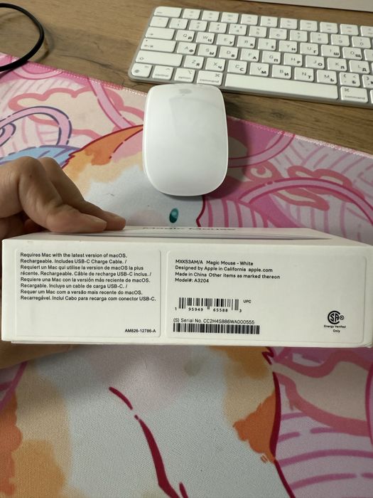 Apple magic mouse 4 и magic keyboard