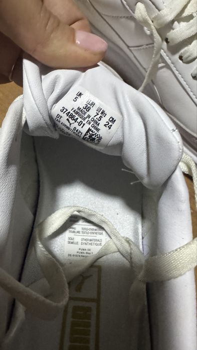 Adidași puma purtati o singură dată