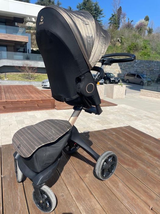 Продавам бебешка количка Stokke Xplory X-Limited Edition Gold Black