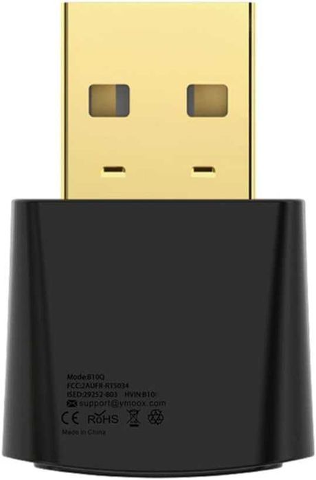 Adaptor audio YMOO B10Q USB Bluetooth 5.3 HiFi Stereo Aptx Plug & Play