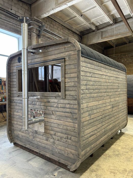 Sauna pe lemne 3m CUB