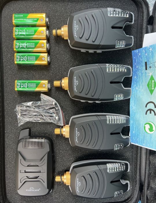 Set Senzori Pescuit  Wind Blade 4 + 1 2019