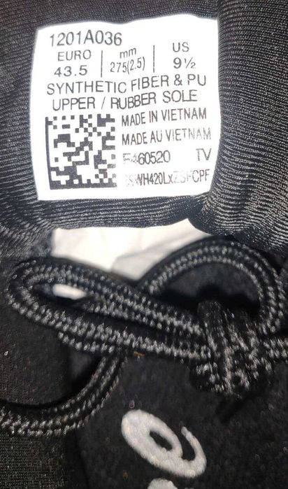 Новые Кроссовки ASICS GEL-QUANTUM 180 5 Low Black Доставка Бесплатная