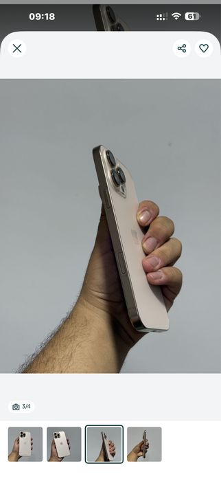 Iphone 16 promax emkost 100% ideal telefon aybi yoq