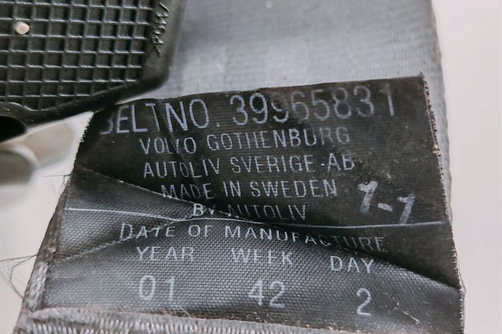 Centura de Siguranta 570521200L / 39965831 Volvo S60 prima generatie