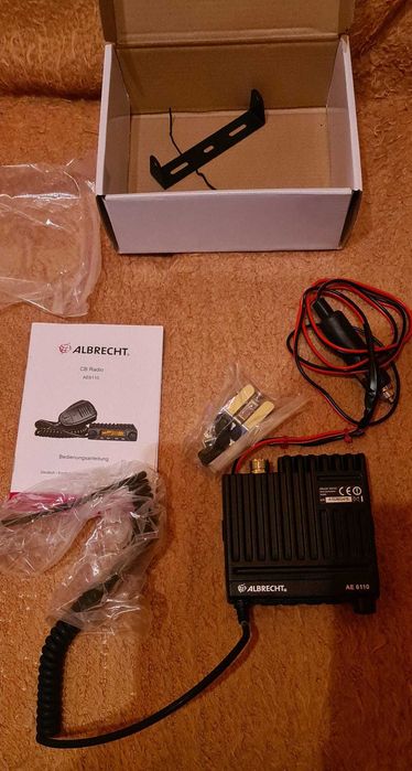 Kit Statie radio CB Albrecht AE 6110 ASQ + Antena PNI ML100