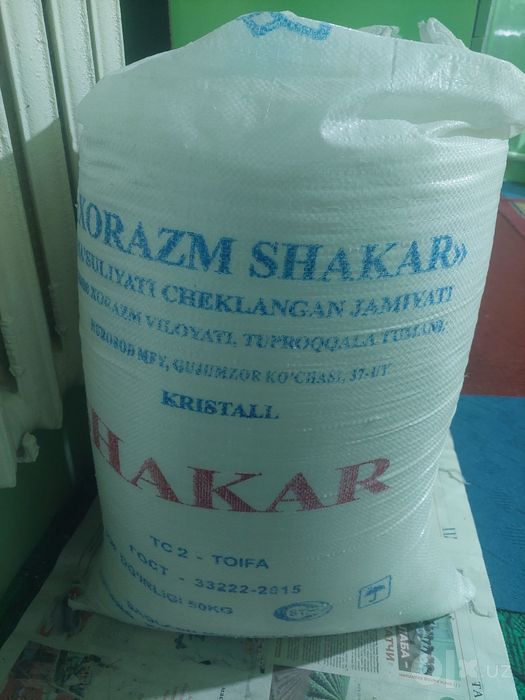 Shakar va Yog' sotiladi