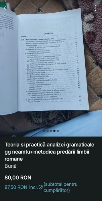 Teoria si practică analizei gramaticale gg neamtu+metodica predării limbii romane