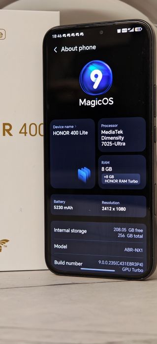 honor 400 Lite във идеално състояние