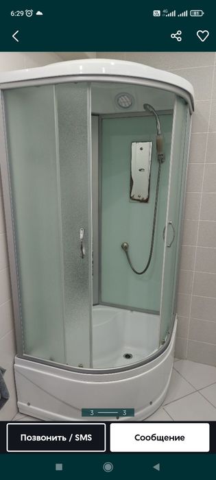 Срочно продам бу душ кабина