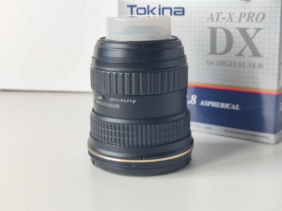 Обектив Tokina 11~16 mm AT-X 116 PRO DX II / F 2.8 / Aspherical / Crop Frame for Nikon