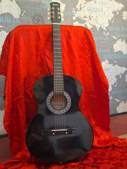 Akustik gitara Terris + tyuner va karobka