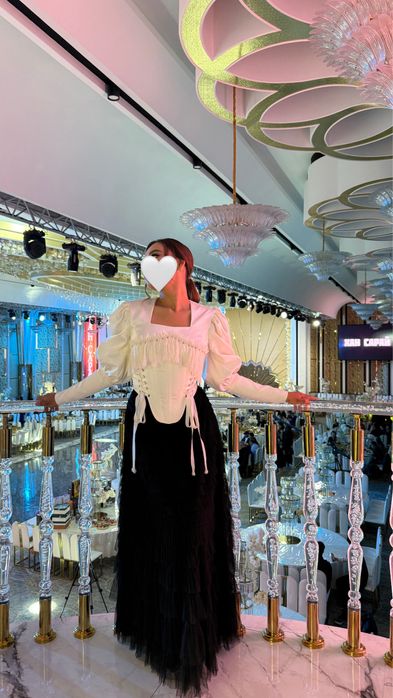 Двойка юбка с корсетом