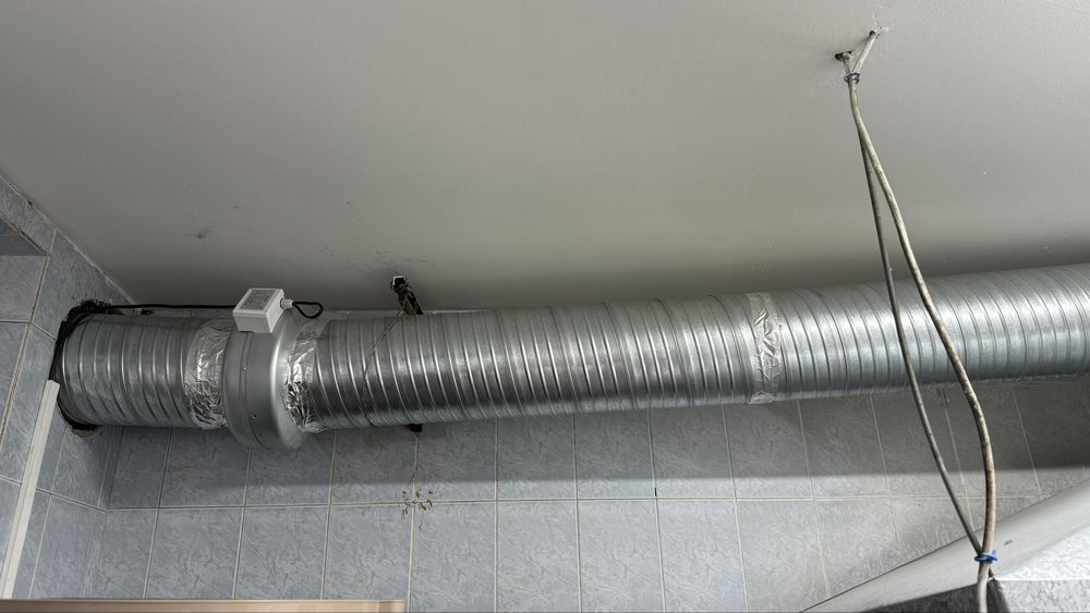 Продам улитку для вытяжки с трубой