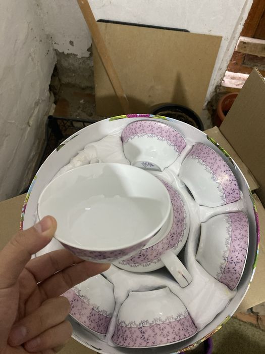 чайник с чашками