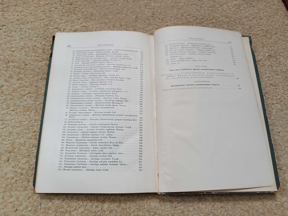 1936 Млекопитающие Семиречья