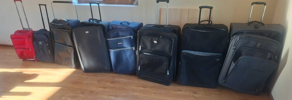 Troler voiaj Mic Mediu Mare Trolere geamantan roti