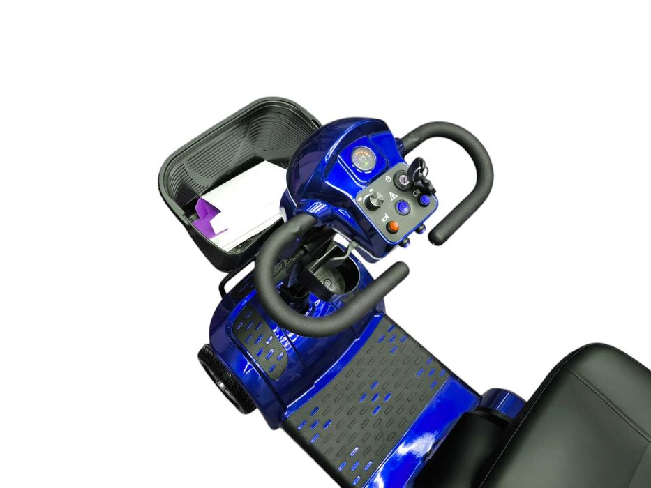 Инвалидна електрическа четириколка MaxElectric BL3 500W Blue