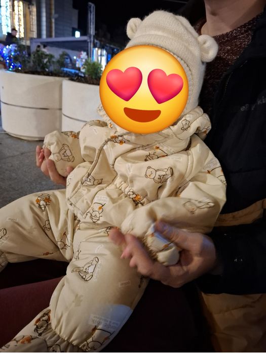 Salopetă iarnă pt bebe C&A