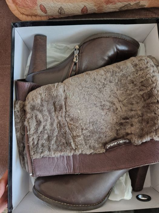 Натуральные Зимние сапоги GERONEA