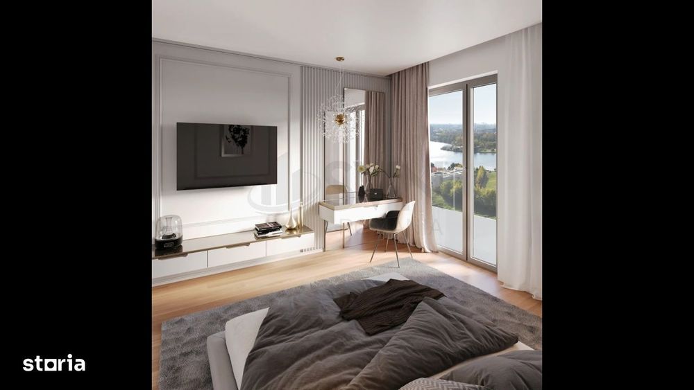 Barbu Vacarescu - Apartament cu 3 camere in complex rezidential