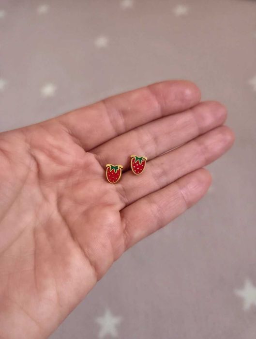 Cercei capsuni copii