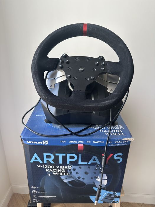 Игровой руль artplays v-1200