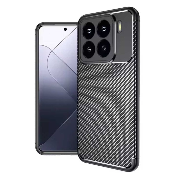 Husa premium Antisoc model Carbon pt. Xiaomi 15 5G / Xiaomi 15 Ultra