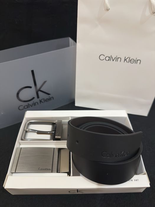 Мъжки кожен колан Calvin Klein