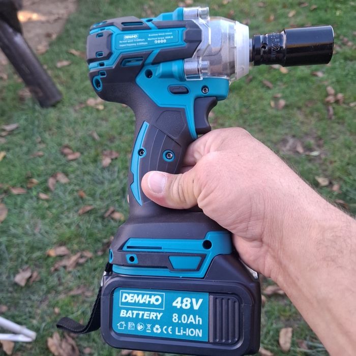 Bormașina impact Demaho,  48V,  8Ah,Brushless,  nou, Belgia