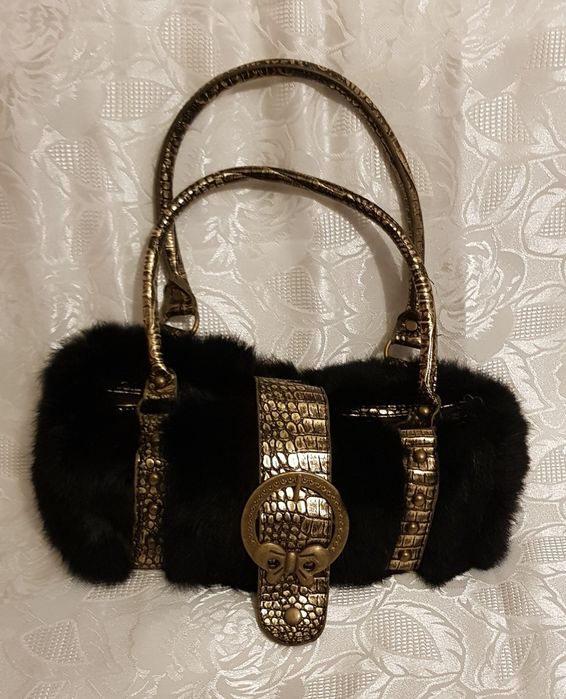 Poșeta fete imblănită