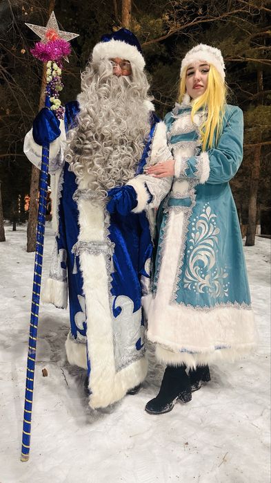 Дед мороз и снегурочка