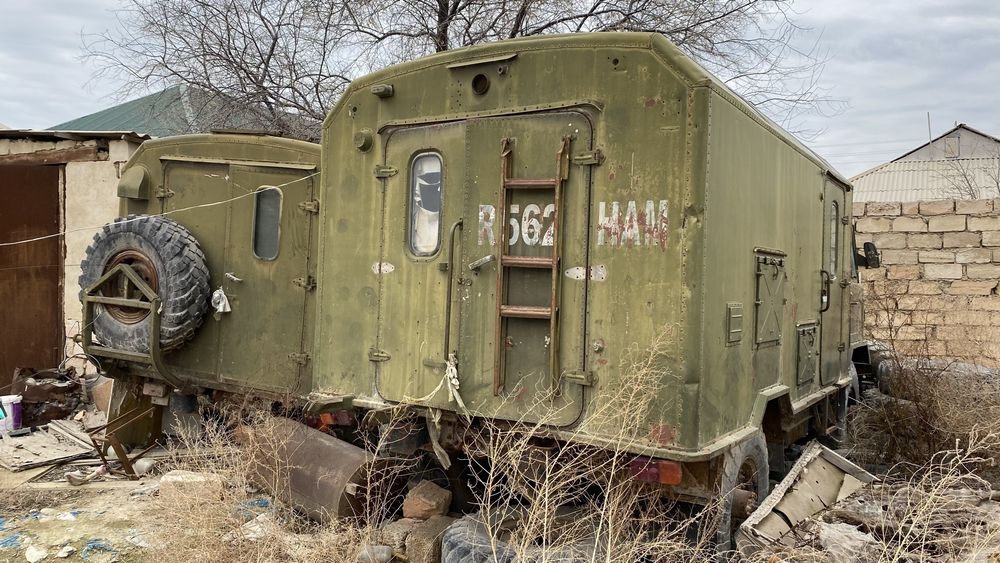 Газ-66 с кунгом, не на ходу