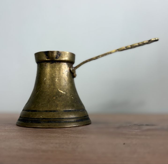 Винтидж месингово джезве за кафе