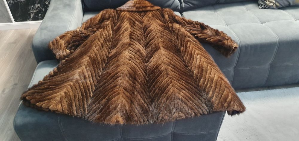 Haină  blană  nurca