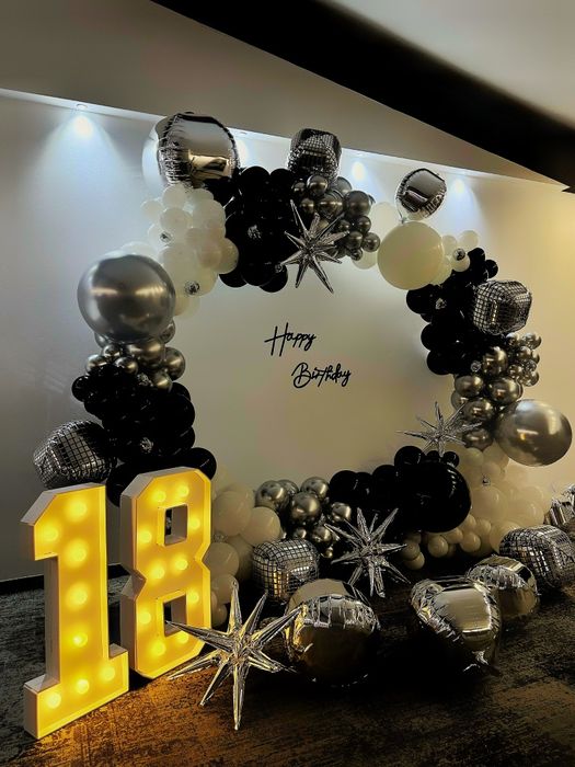 Decor/Arcada baloane