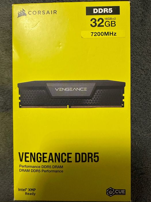 Corsair Vengeance DDR5 32GB (2x16GB) 7200MHz CL34