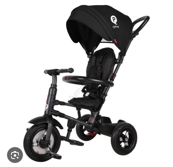 Tricicleta noua Qplay Rito Air 3 in 1 pliabila