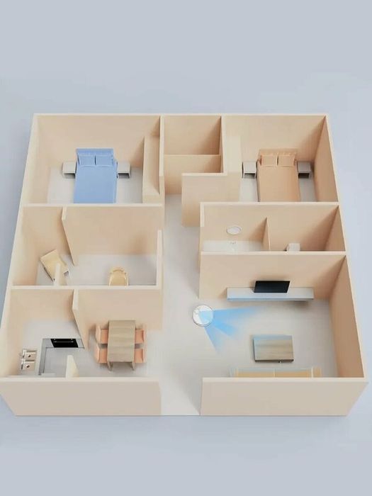 Робот-пылесос Xiaomi LDS Vacuum Cleaner, влажная и сухая уборка, управ