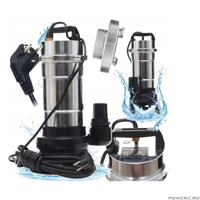 Pompa pentru apa curata/murdara, 26000 l/min 2" 230V, 2900 W, Kraft