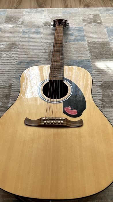 Chitară acustică Fender FA-125 Natural – Stare ca nouă (folosită 5 lecții) + Strune noi