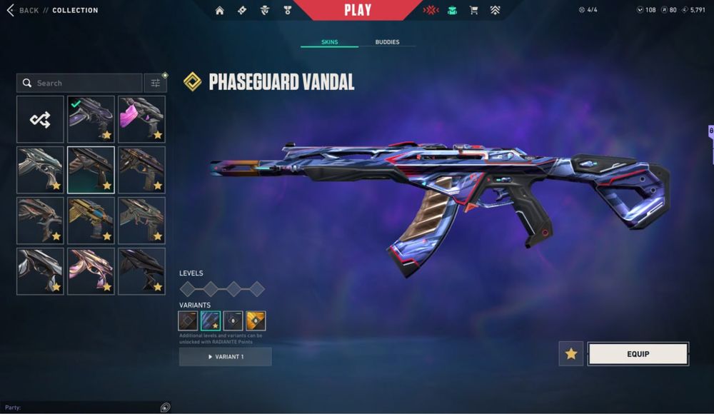 Продам аккаунт Valorant