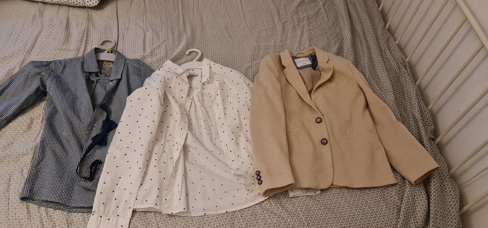 Lot scoala baiat marime 128