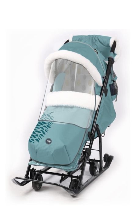 Санки-коляски зимние