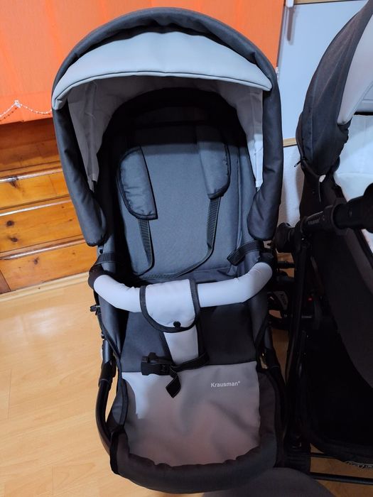 Carucior Krausman 3in1 Combo Max Grey