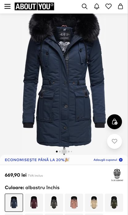 Geacă parka  dama Navahoo!